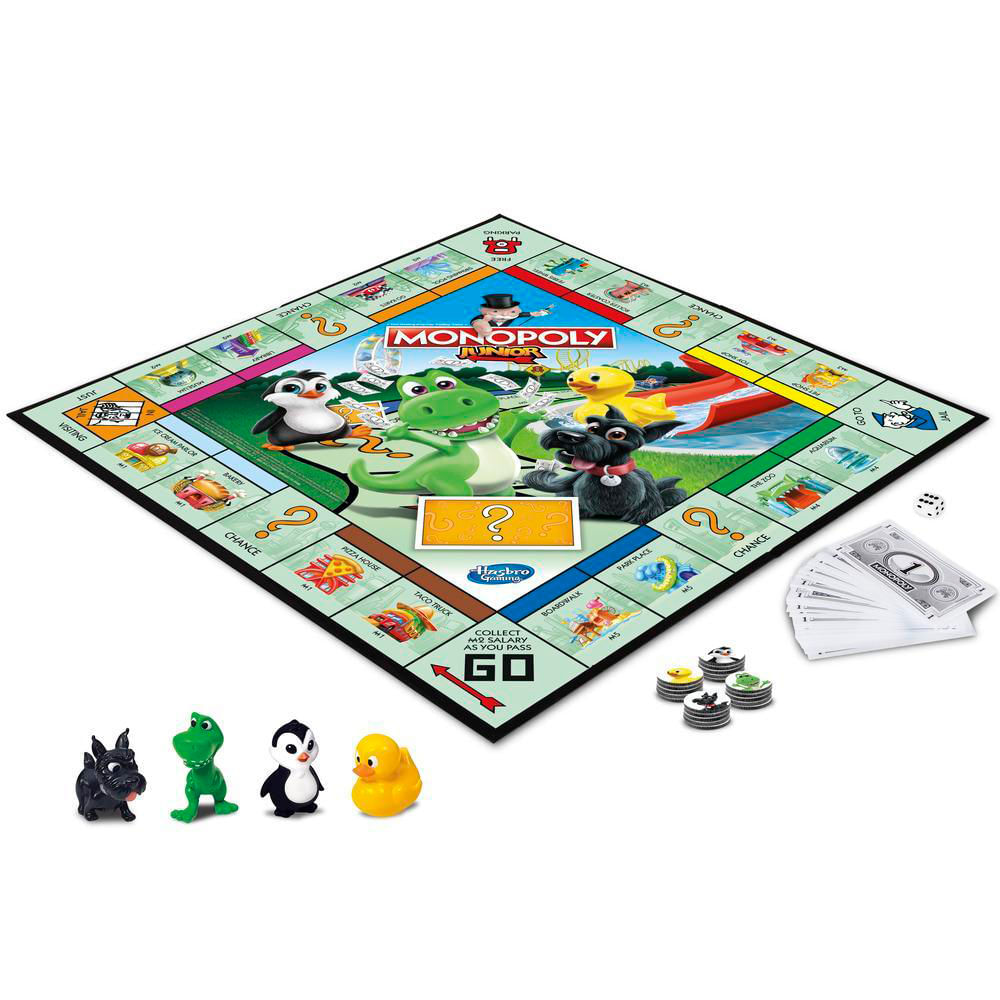 Monopoly junior 2 games in 1