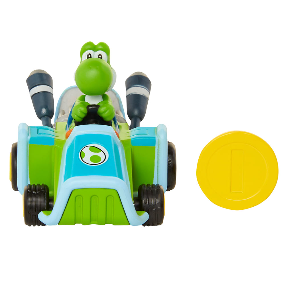 Super mario coche con moneda