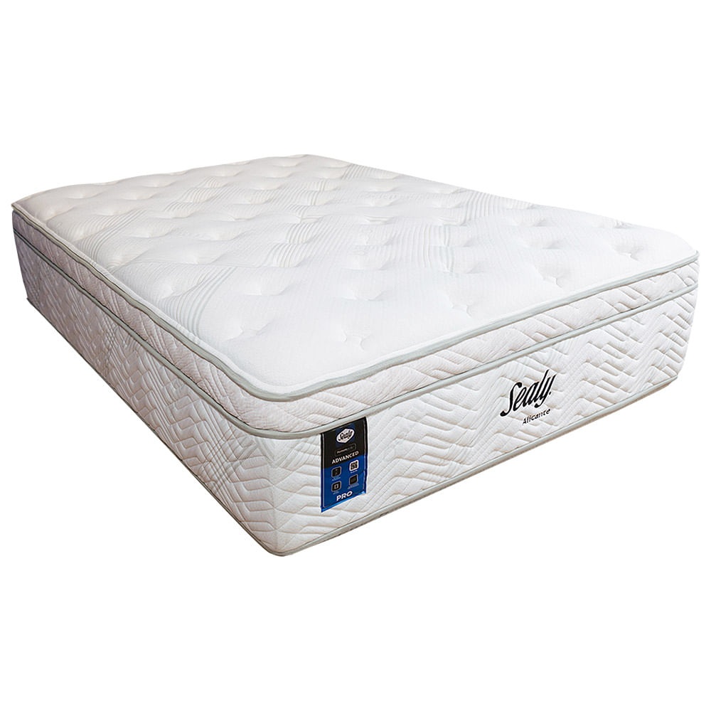 Colchón Sealy Alicante confort medio con Tecnología Memory Foam con Gel