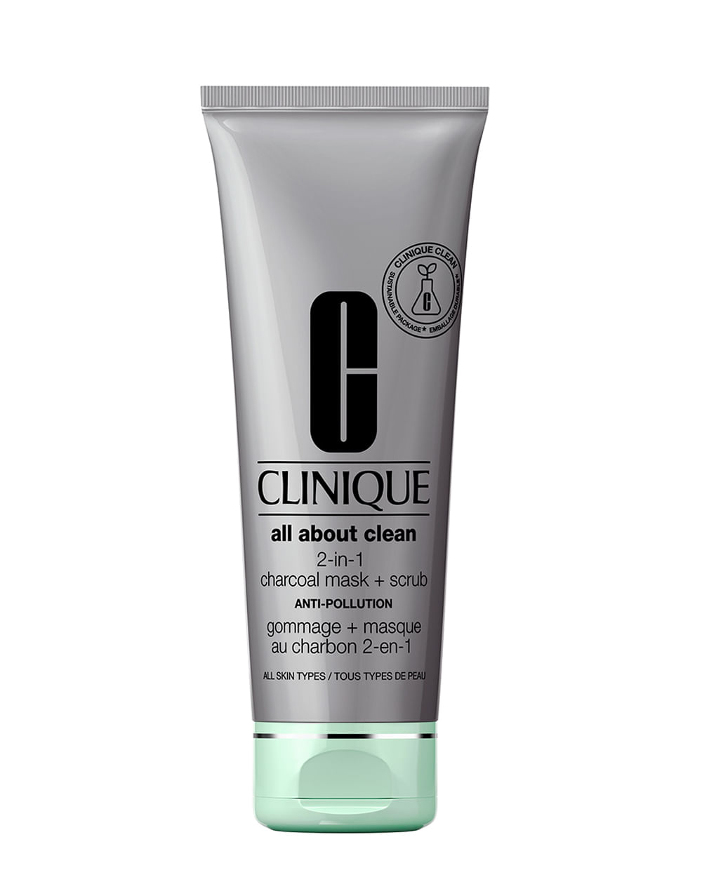 Clinique Crema Exfoliante+Mascarilla All About Clean ™ Carbón