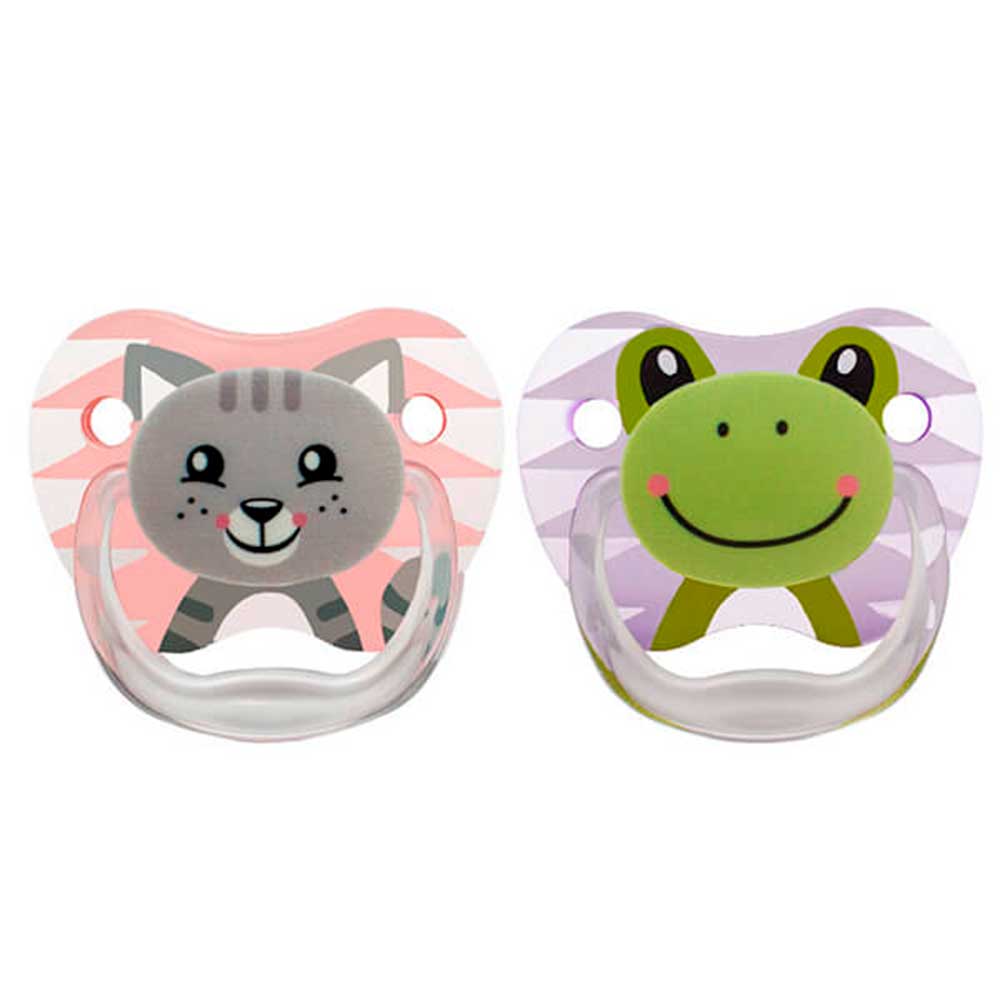 Set de 2 chupetes Prevent para bebé 0 - 6M
