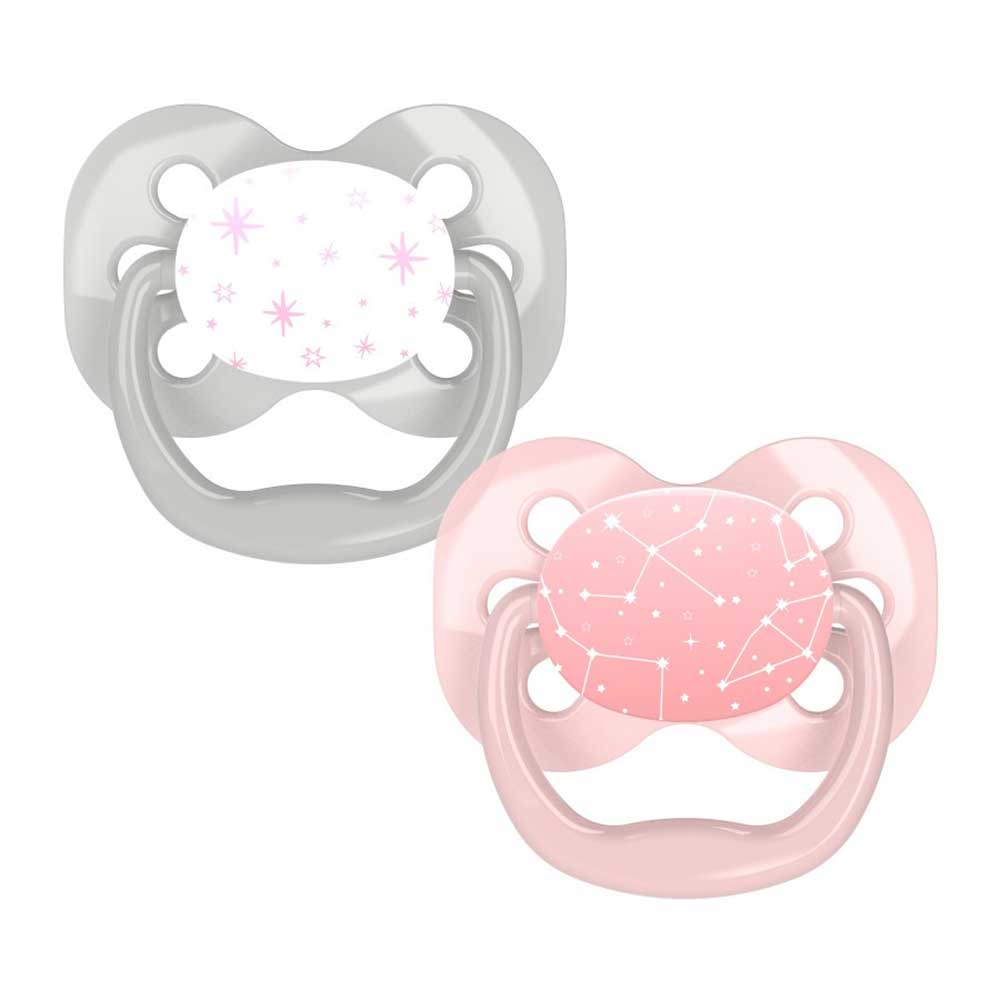Set de 2 chupetes Advantage etapa 1 para bebé 0 - 6M