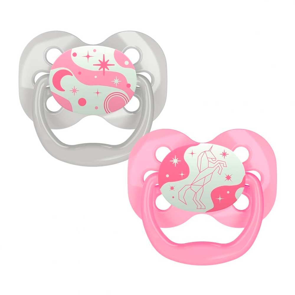 Set de 2 chupetes Advantage para bebé 0 - 6M