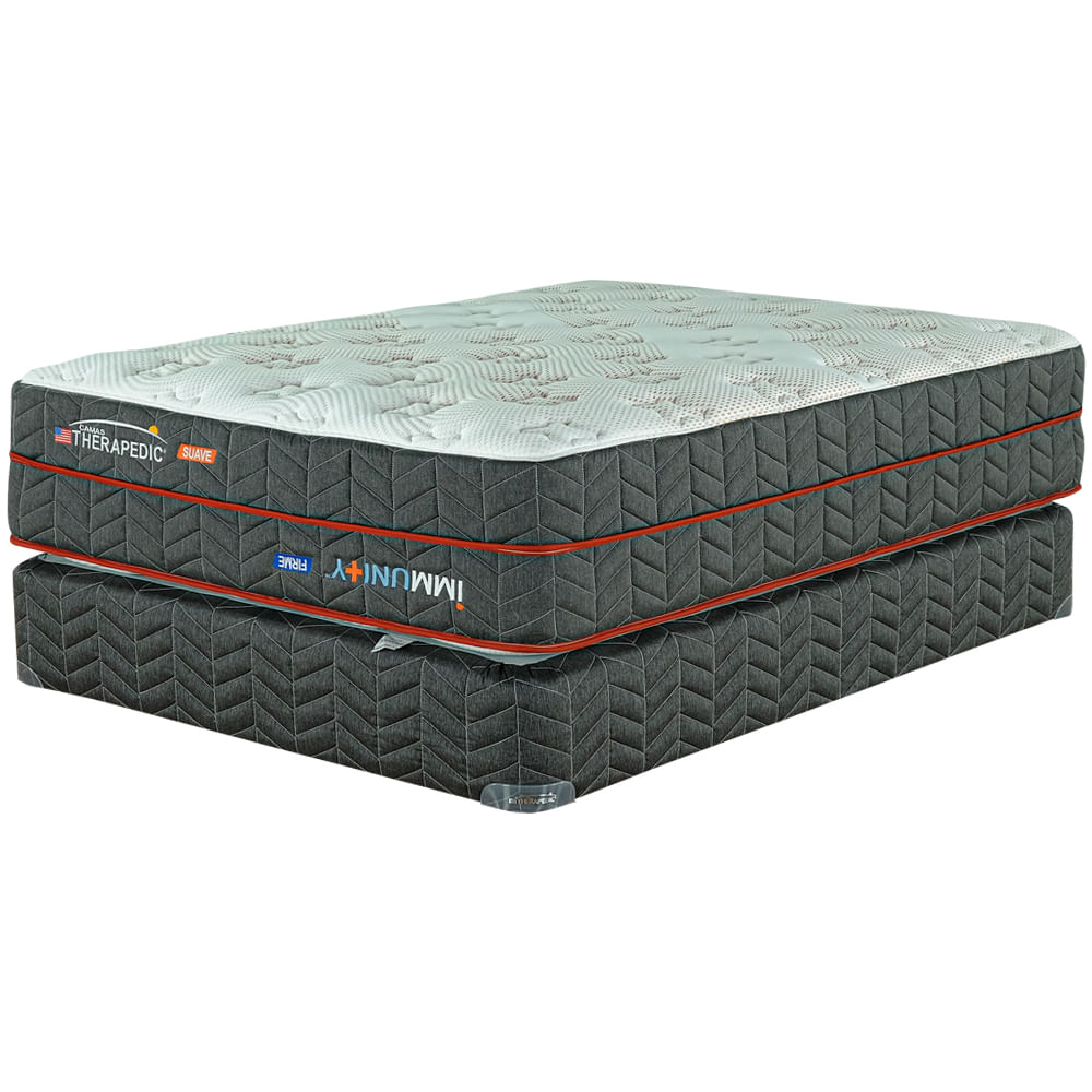Cama Immunity dual energy confort firme stability box