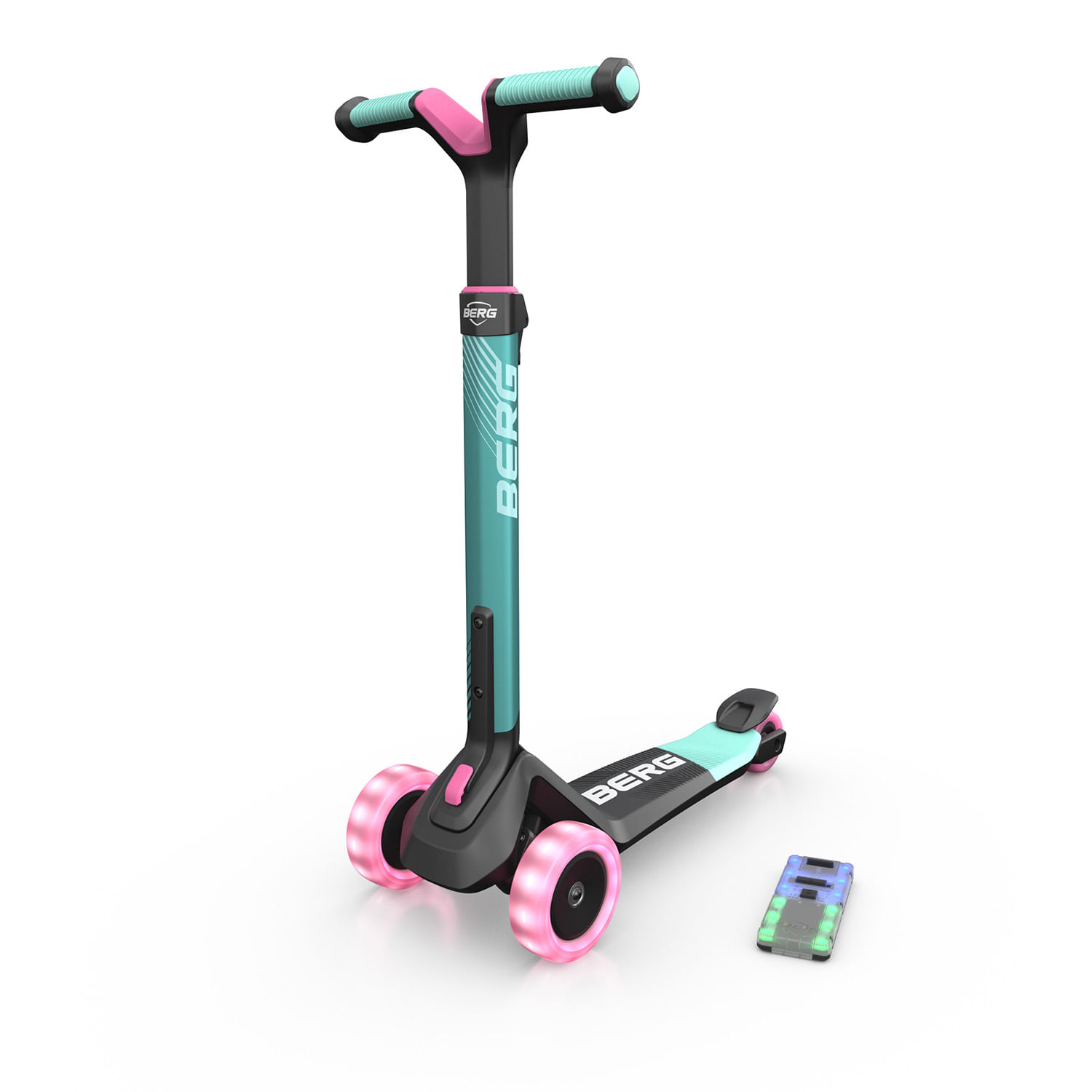 Scooter menta BERG Nexo con luz LED