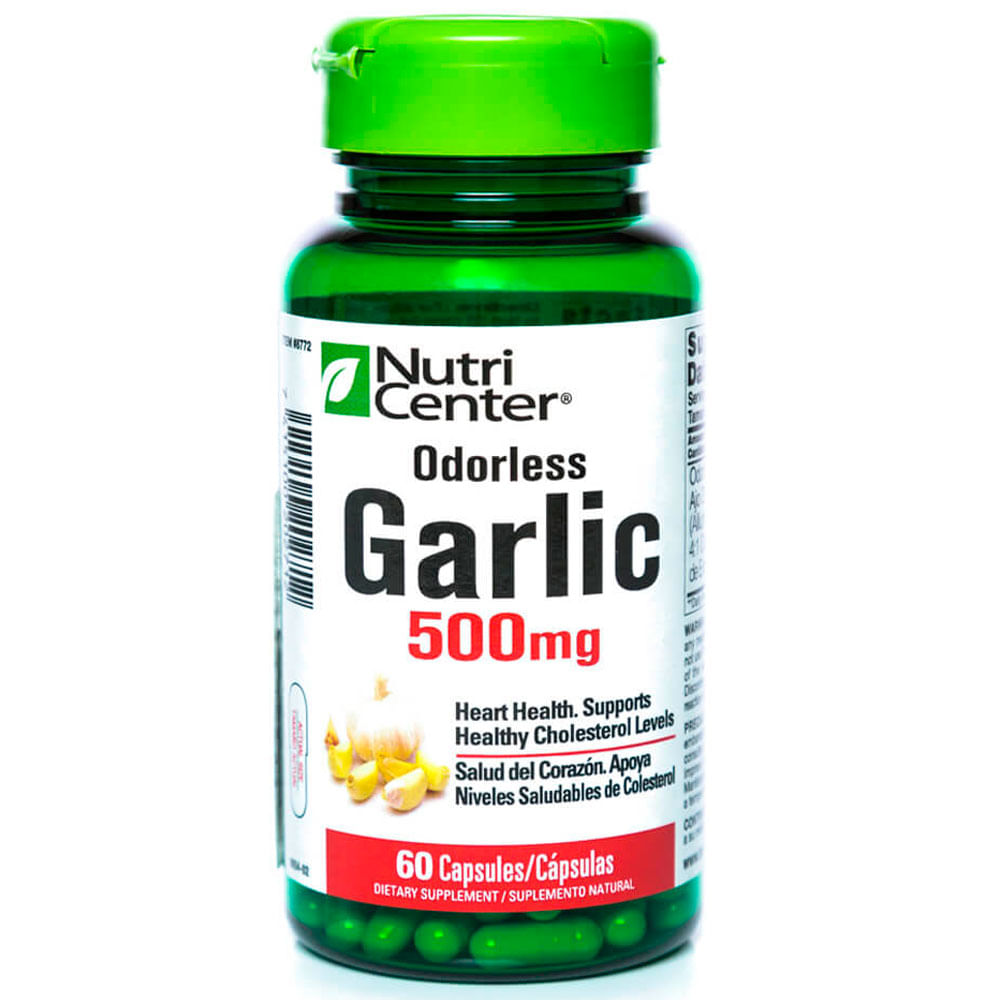 Odorless Garlic 500mg Ajo inodoro