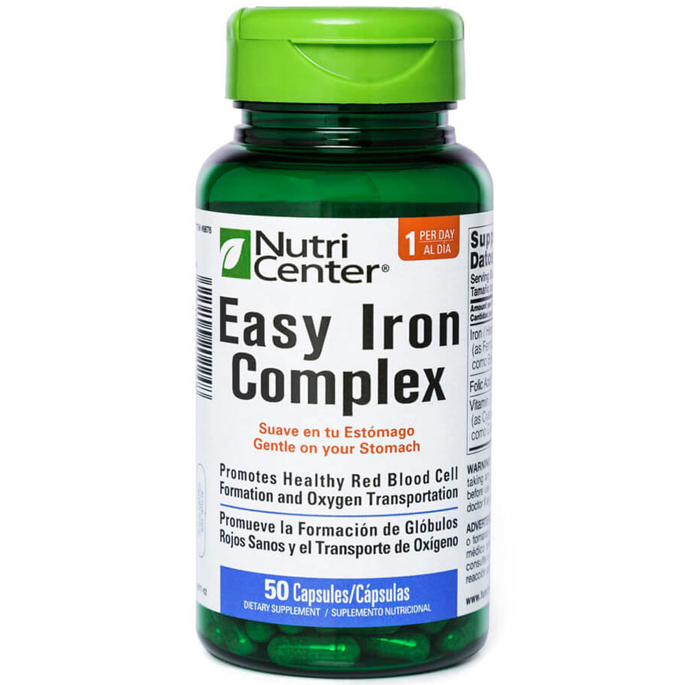 Easy Iron Complex 50 capsulas Complejo de hierro