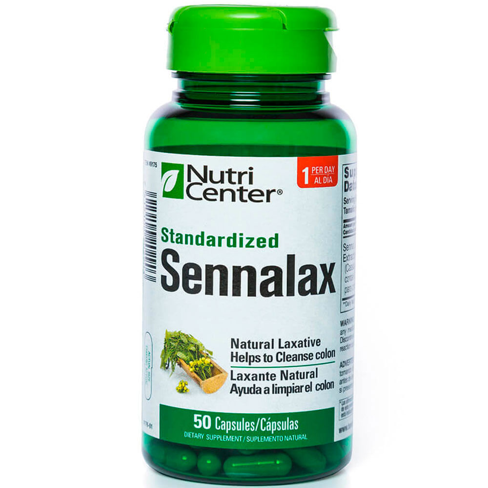 Standardized Sennalax 50 capsulas Sennalax estandarizado