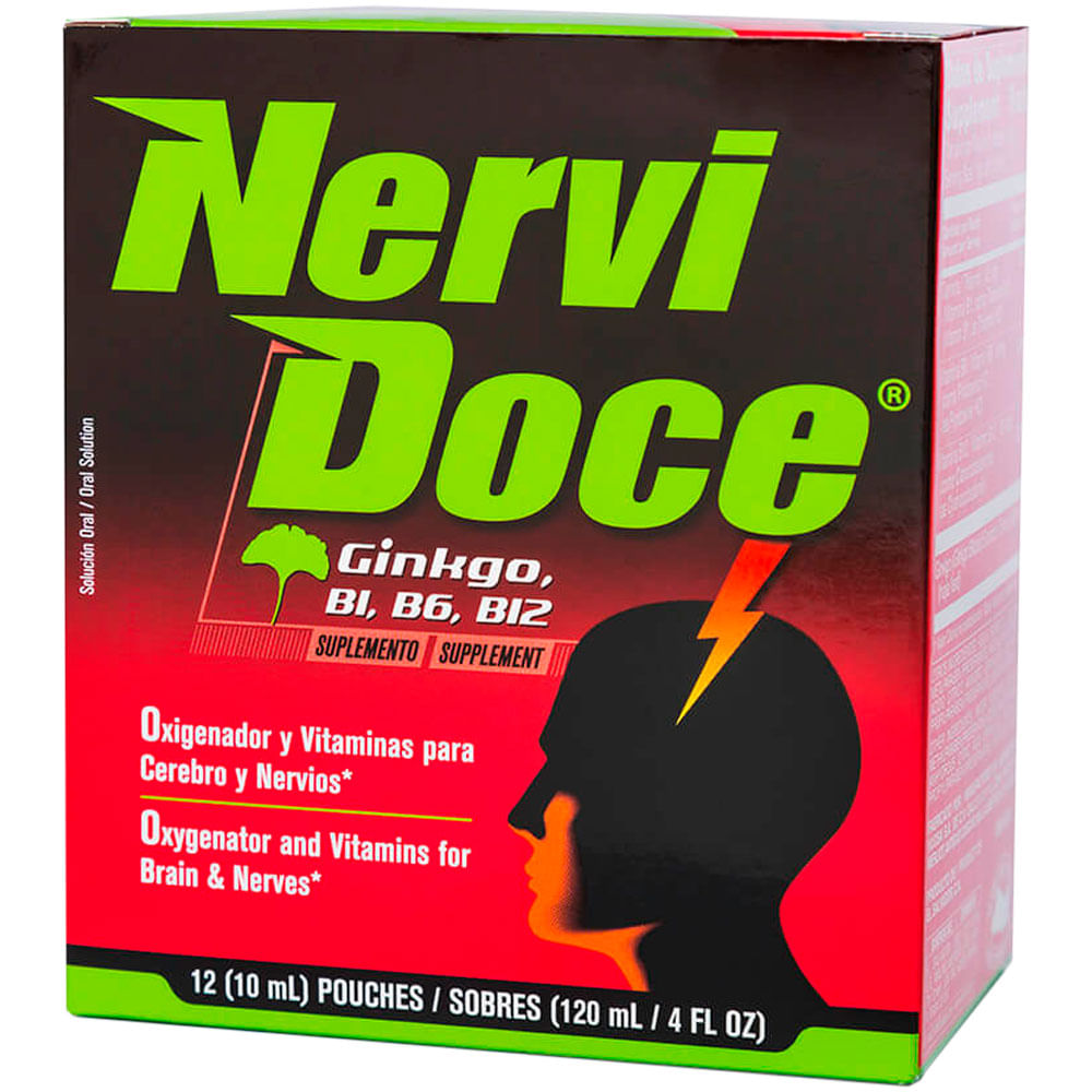 Nervidoce 10 ML 12 Sobres Nervidoce