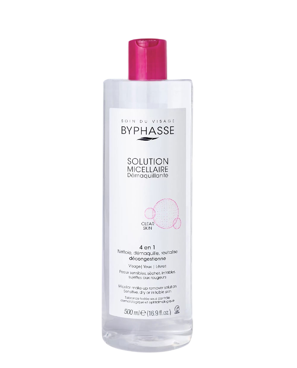 Solution Micellaire Démaquillante Agua Micelar 500ml