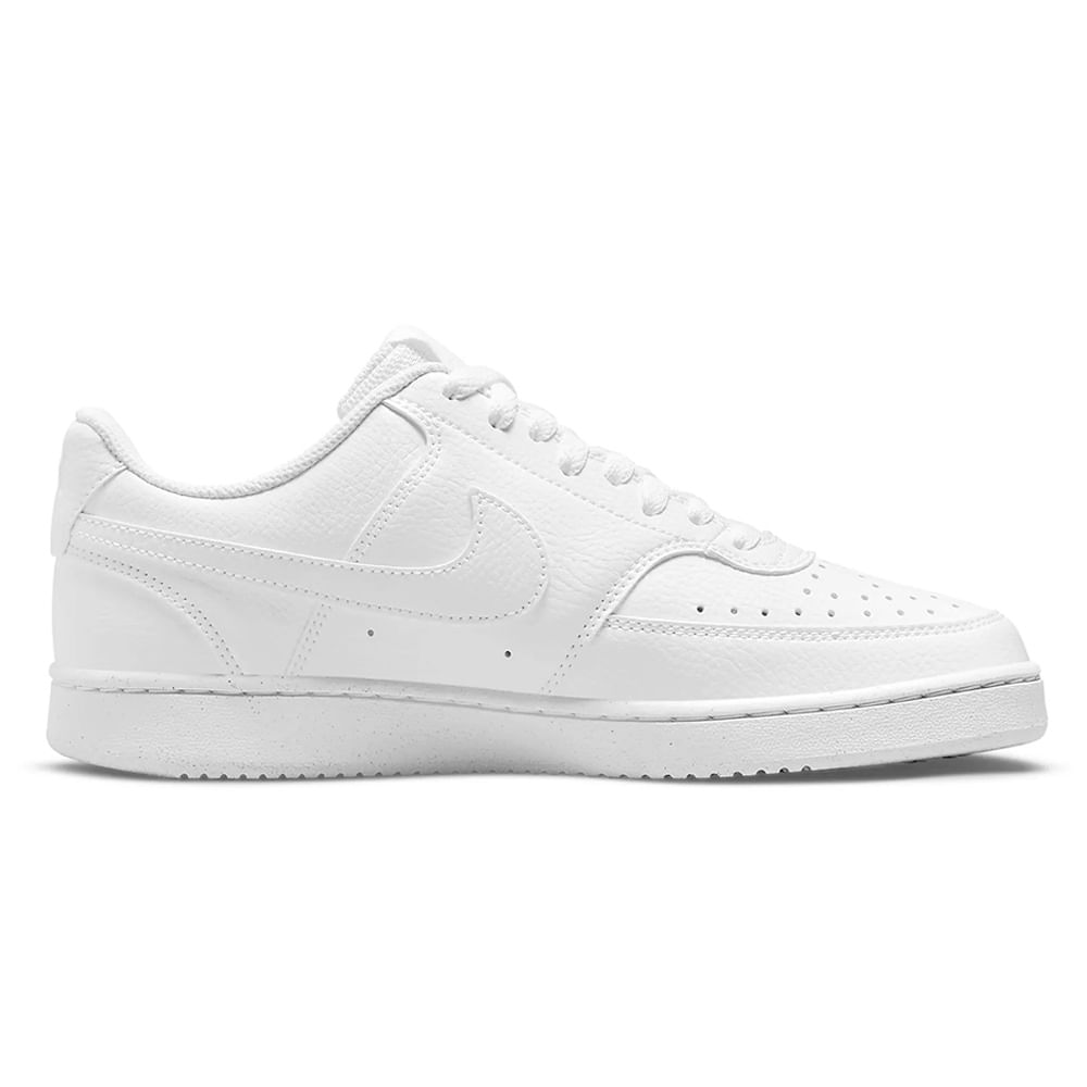 Zapato deportivo casual Nike Court Vision Low blanco para mujer