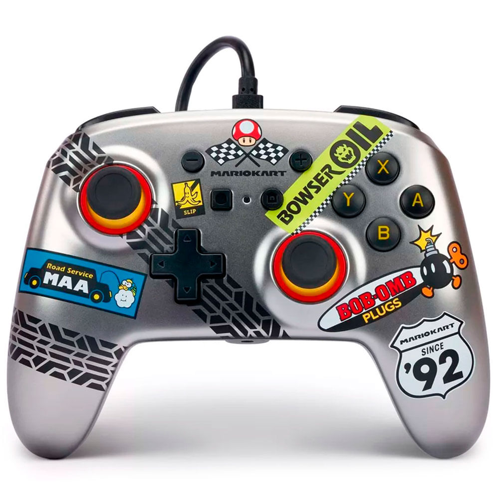 Control alámbrico nintendo switch mario kart