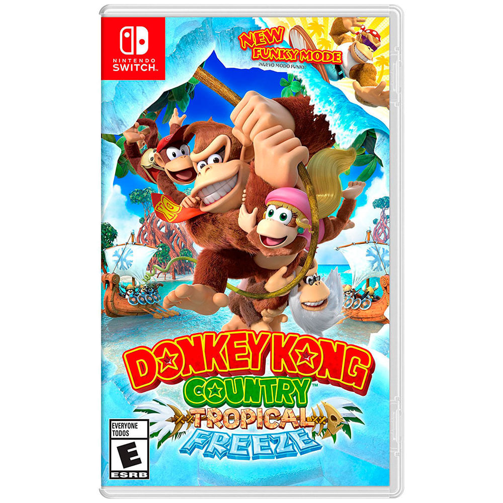 Juego Donkey Kong Country: Tropical Freeze para Nintendo Switch