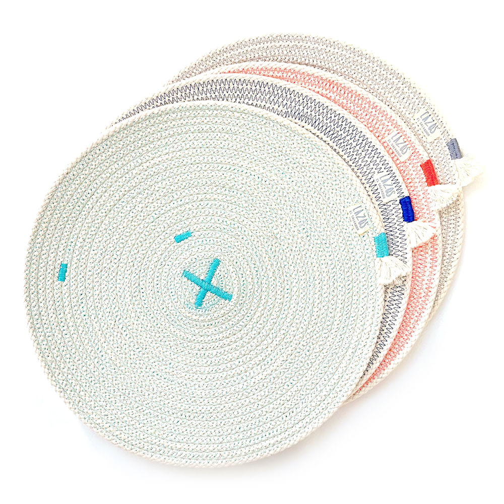 Individuales beach vive set de 4