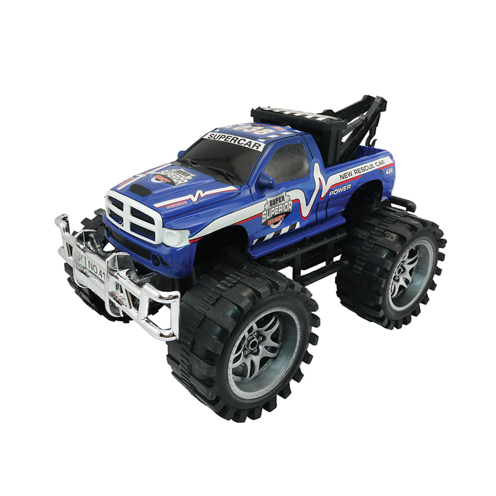 Grandex Vehículo Grúa Poder Rescate 26.67 cm