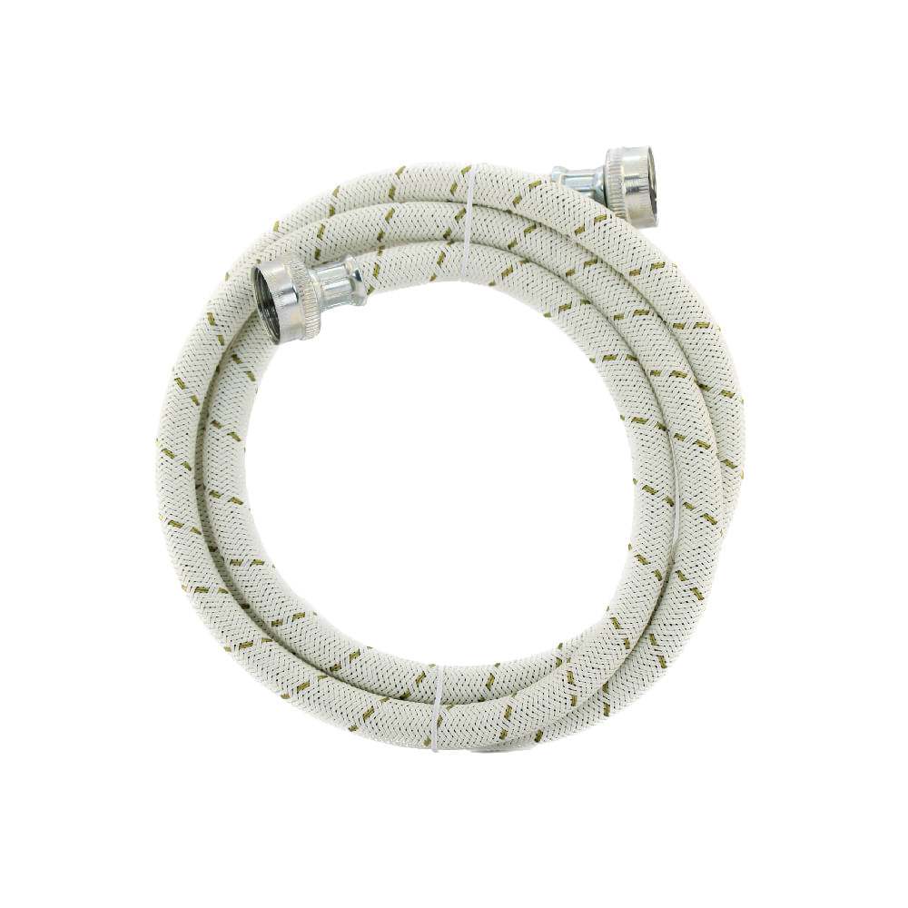 Manguera de lavadora blanca 180 cm.