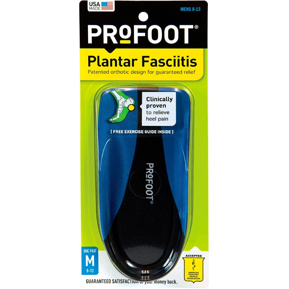 Plantillas para fascitis plantar hombre profoot