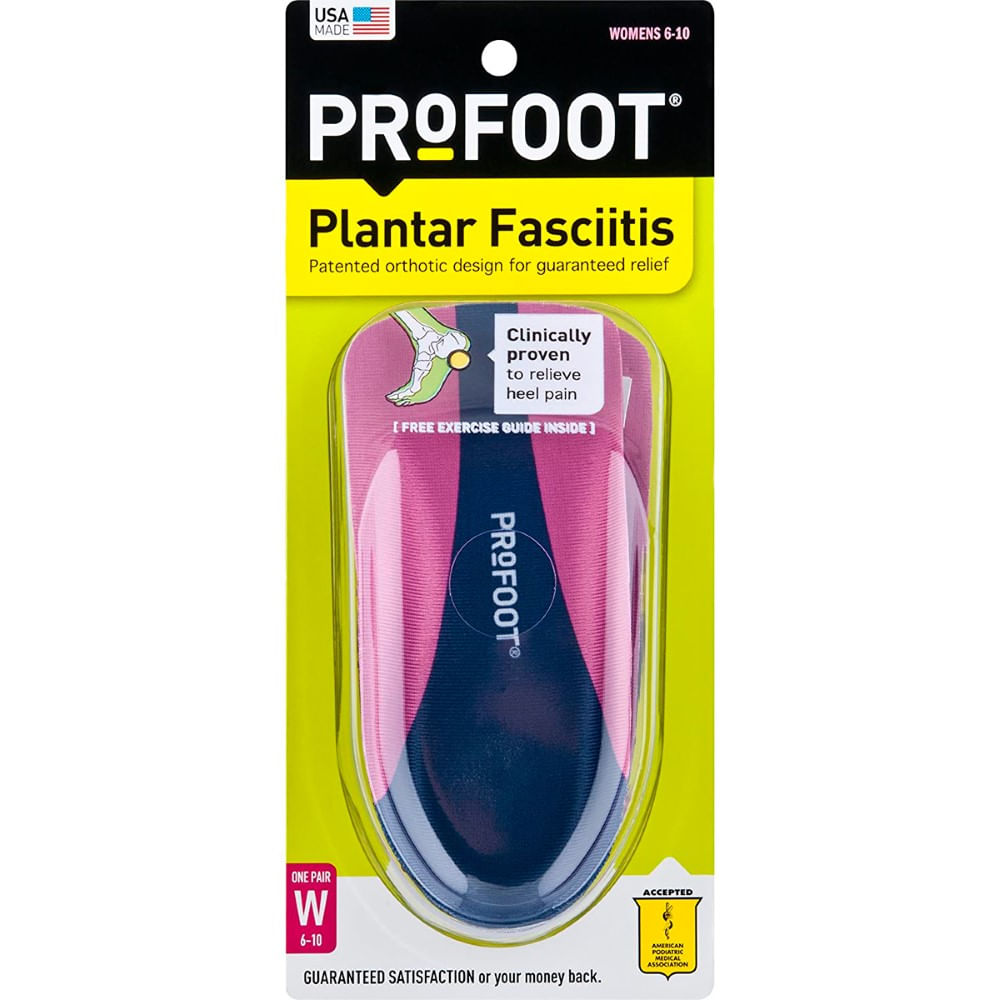 Plantillas para fascitis plantar mujer profoot