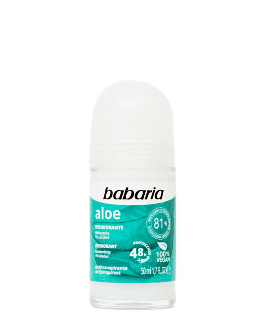 Babaria Desodorante en roll on hidratante Aloe 50ml
