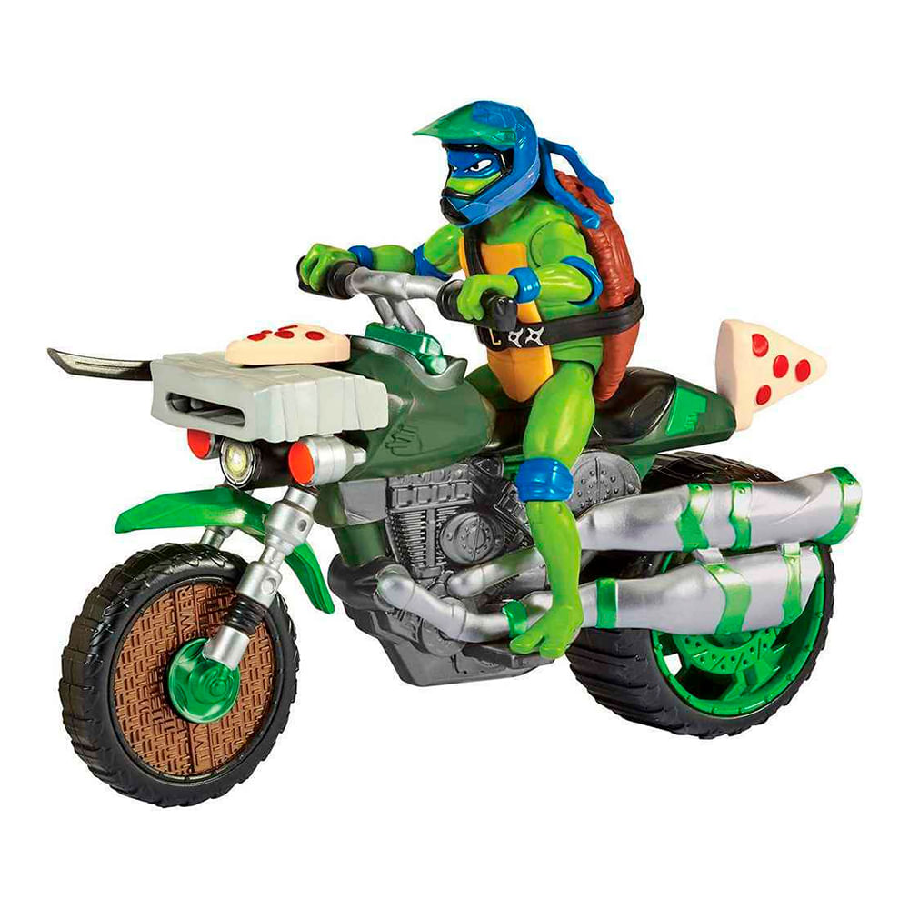Tortugas ninja película vehículo con figura