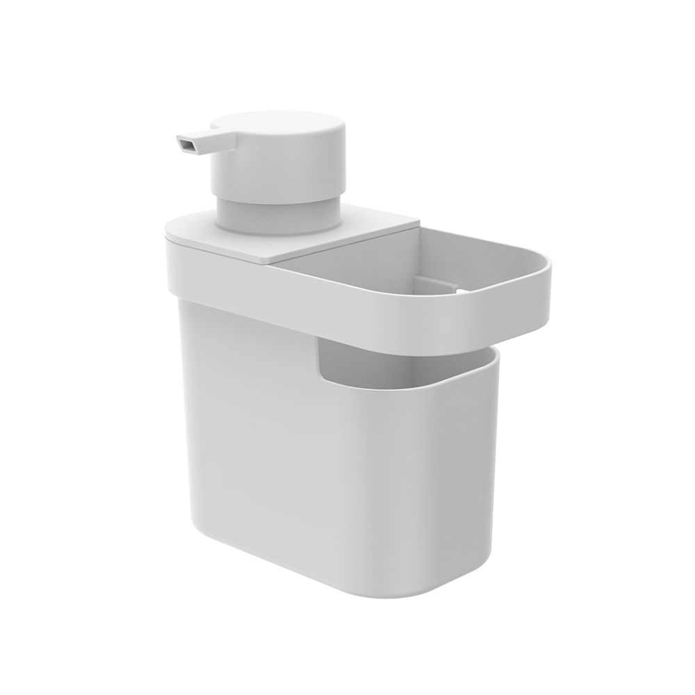 Dispensador de jabón con soporte para esponja 650 ml
