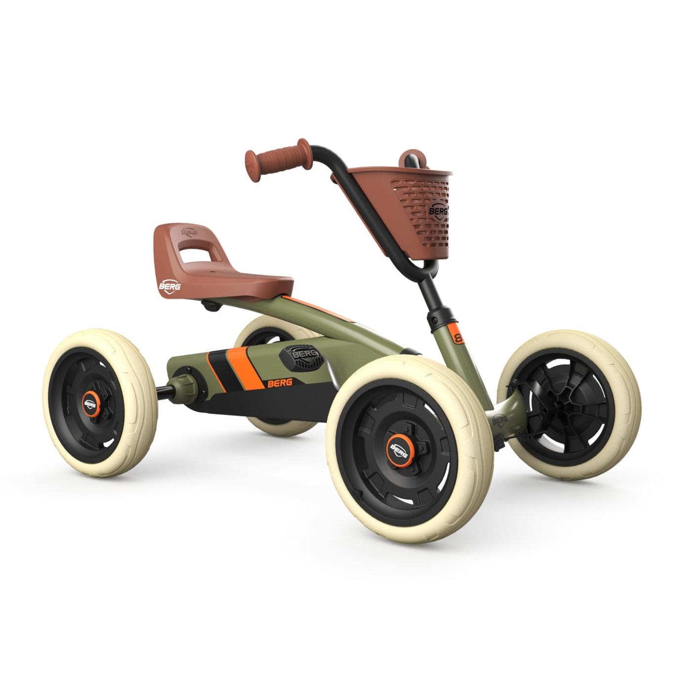 Carrito a pedal BERG Buzzy Retro Green