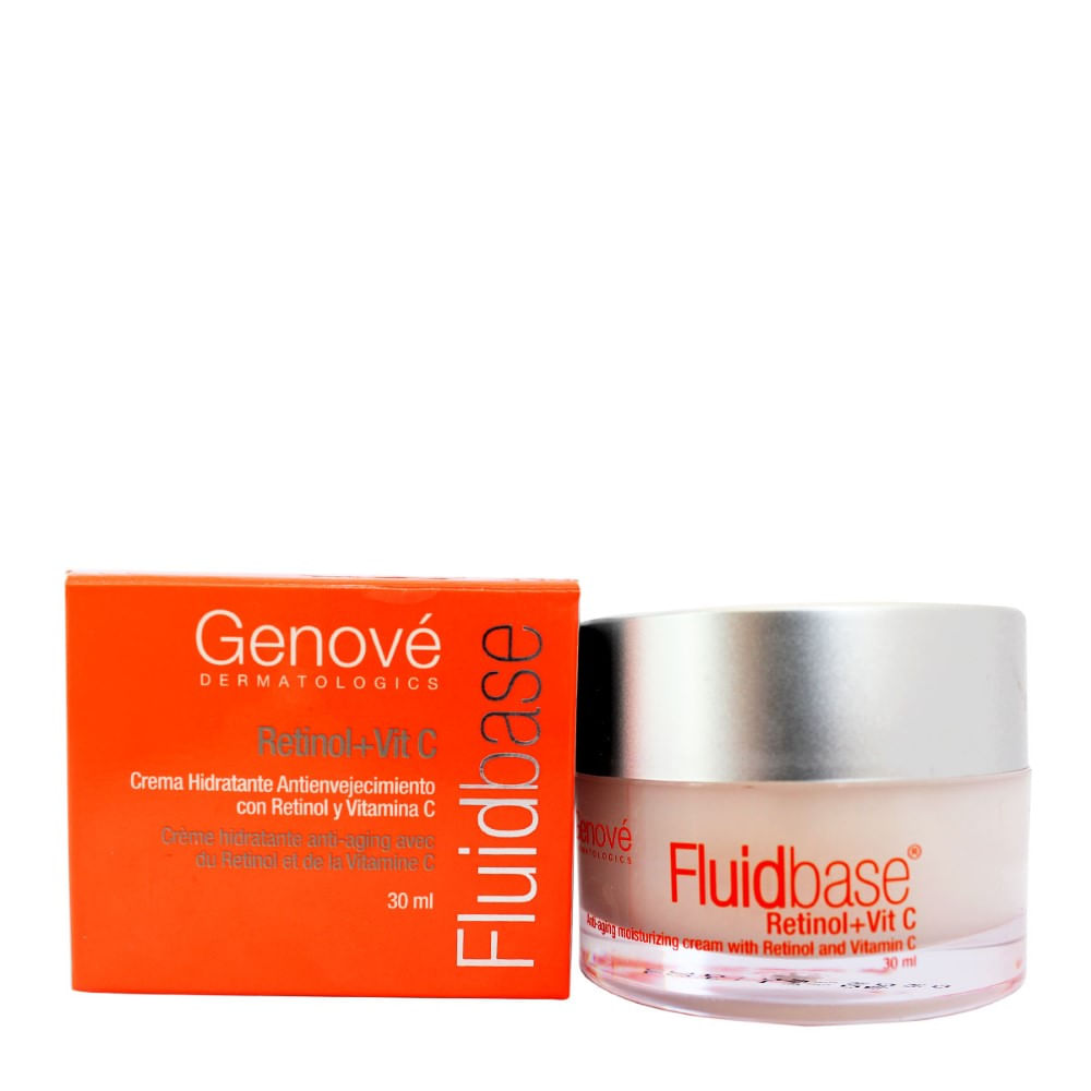 Fluidbase retinol + vitamina c tarro x 30 ml