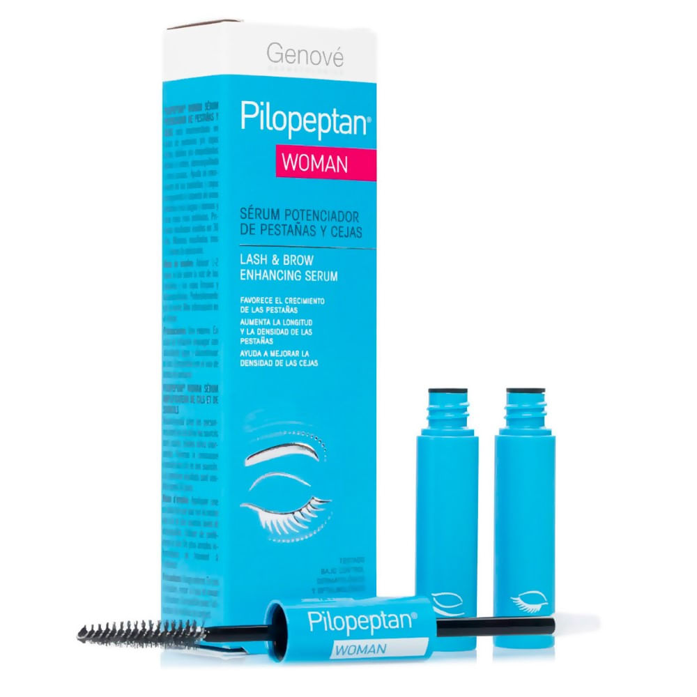 Pilopeptan woman serum pestañas y cejas tubo 6ml