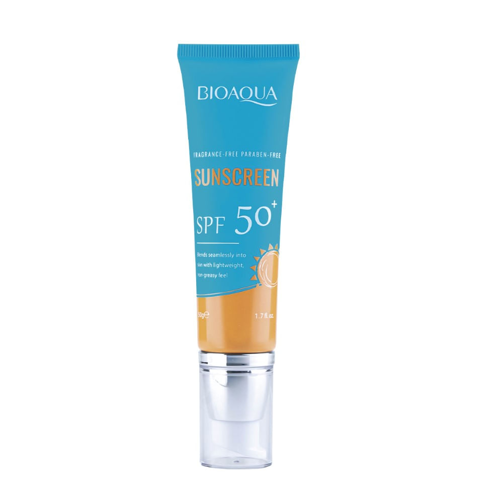 Protector solar spf50 sunscreen bioaqua fac 50gr