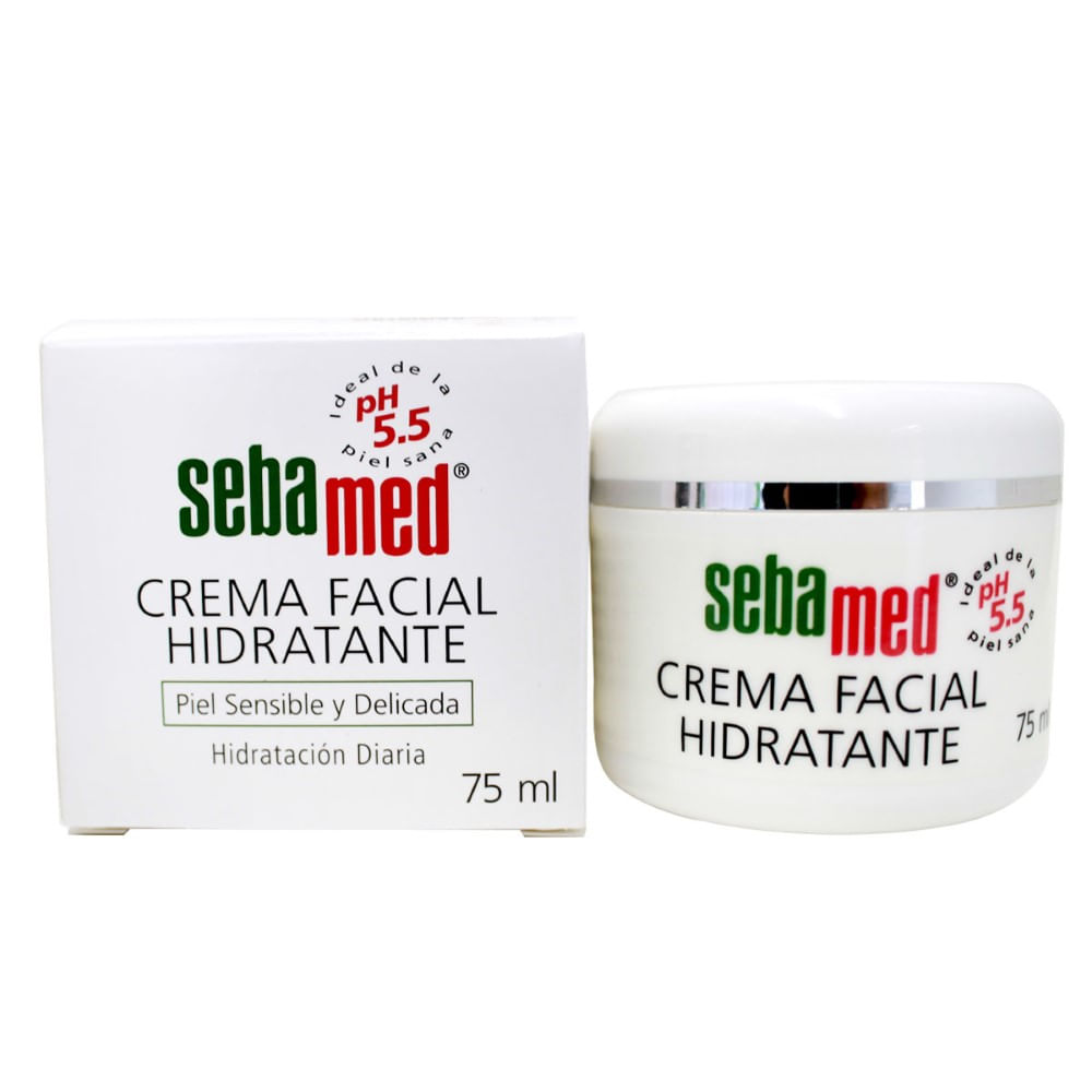Crema facial hidratate sebamed frasco x 75ml
