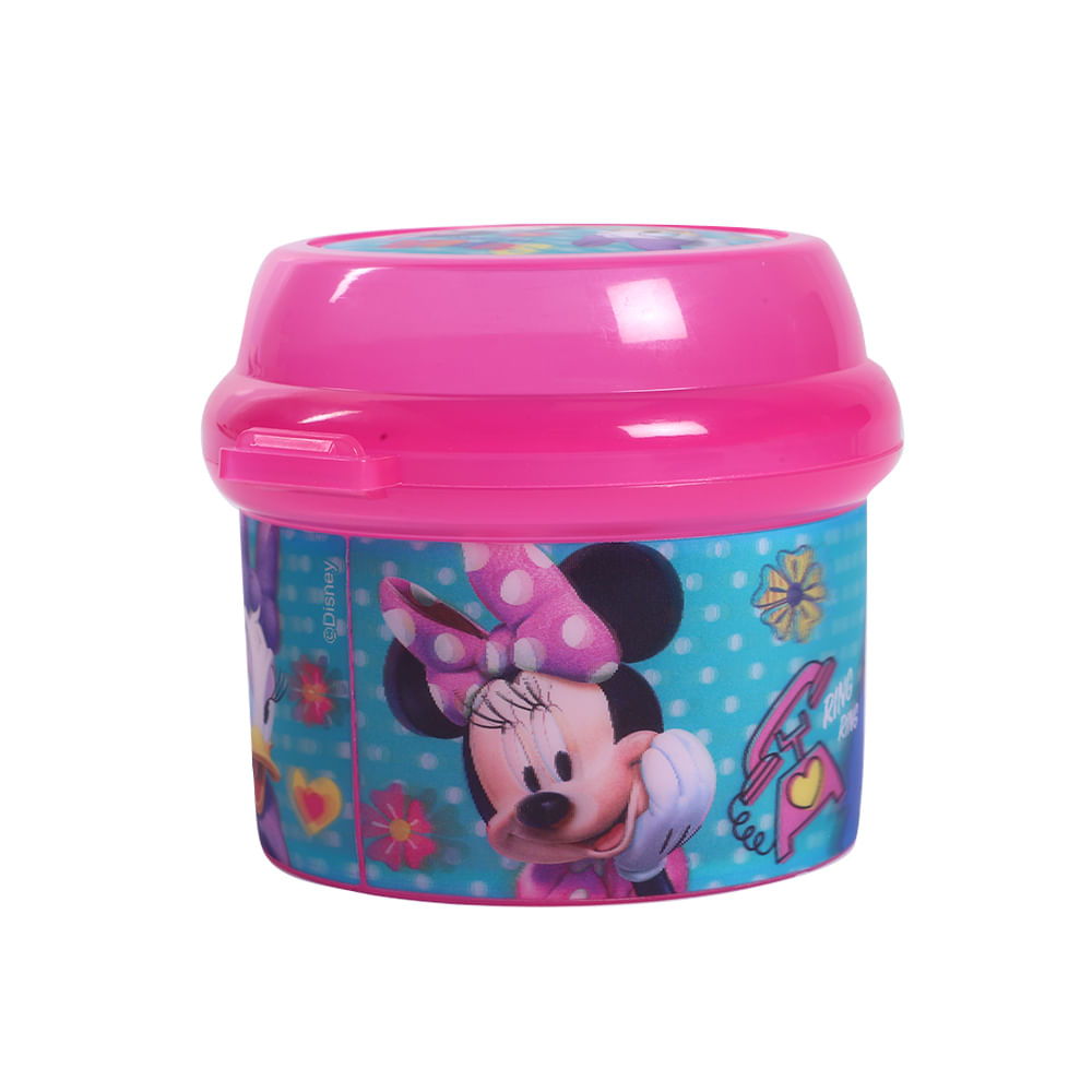 Recipiente redondo plástico de Minnie