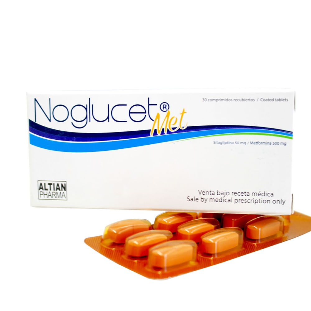 Noglucet met 50/500mg x 30 comprimidos
