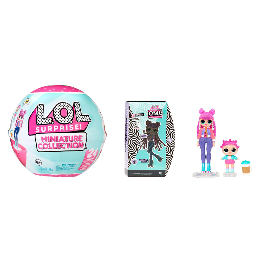 L.o.l. surprise muñeca miniature collection: empaque sorpresa