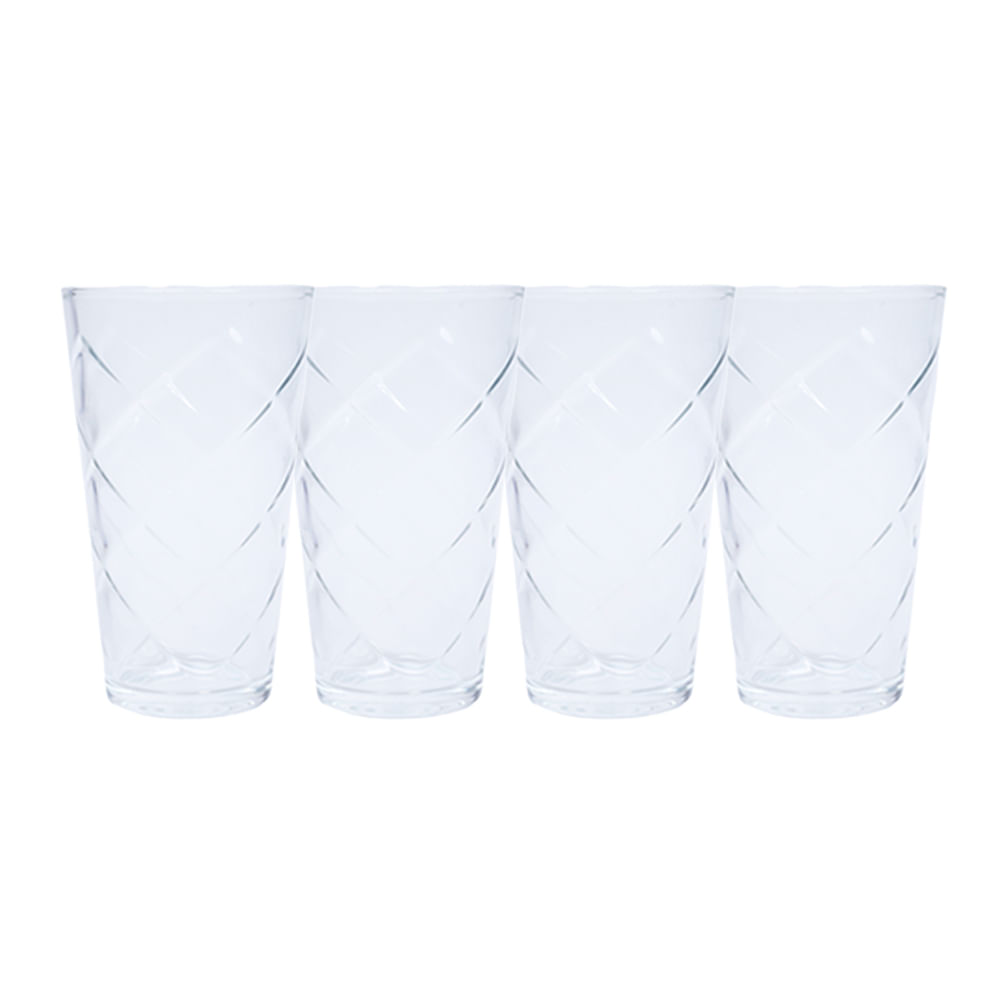 Set de vasos 4 piezas