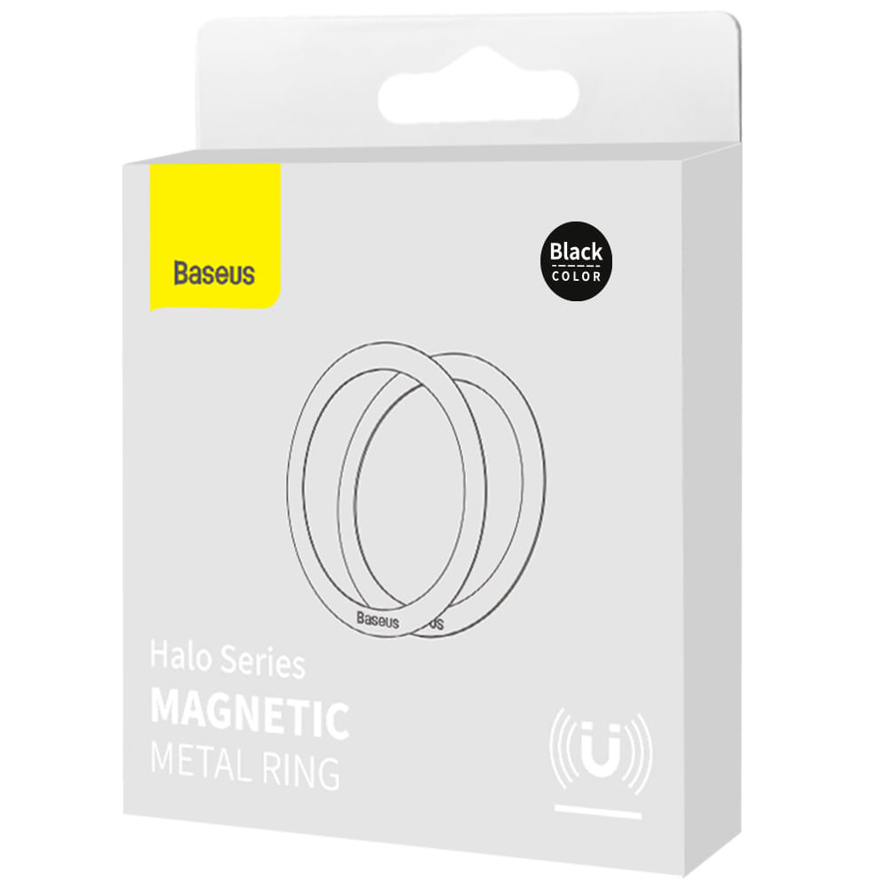 Anillo magnético halo 2pck negro