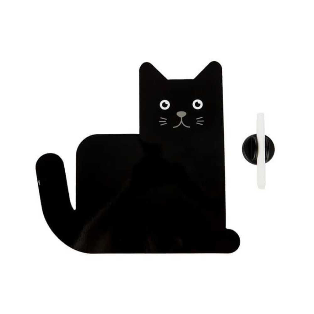 Pizarra meow negro