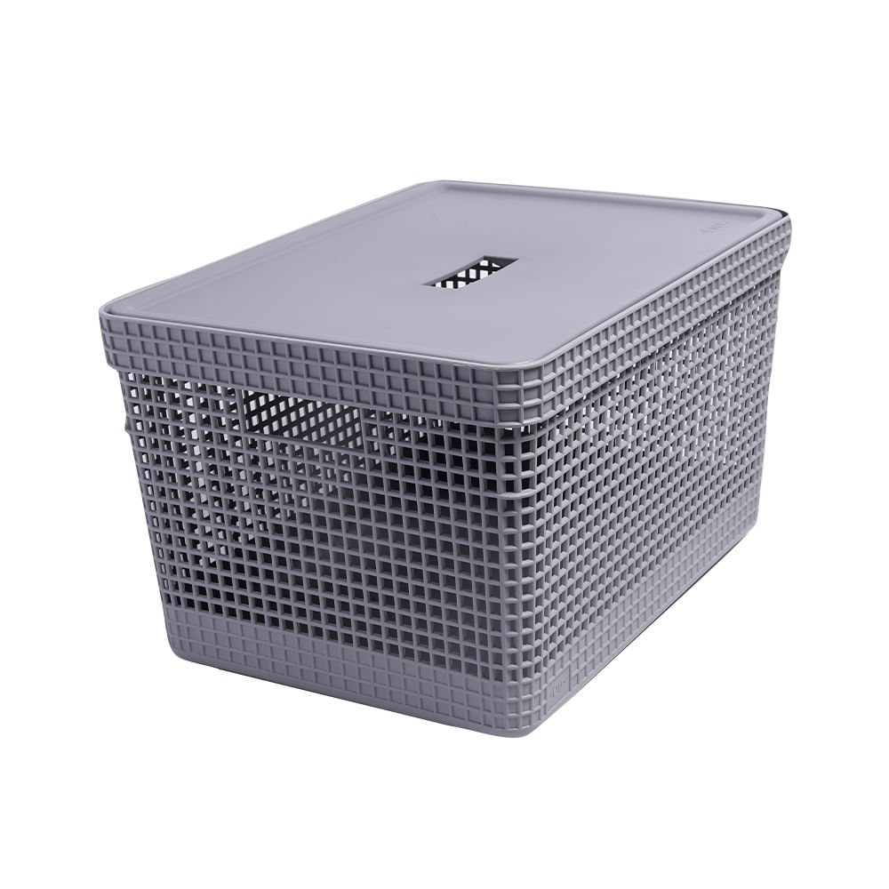 Cesta grid gris 20 libras