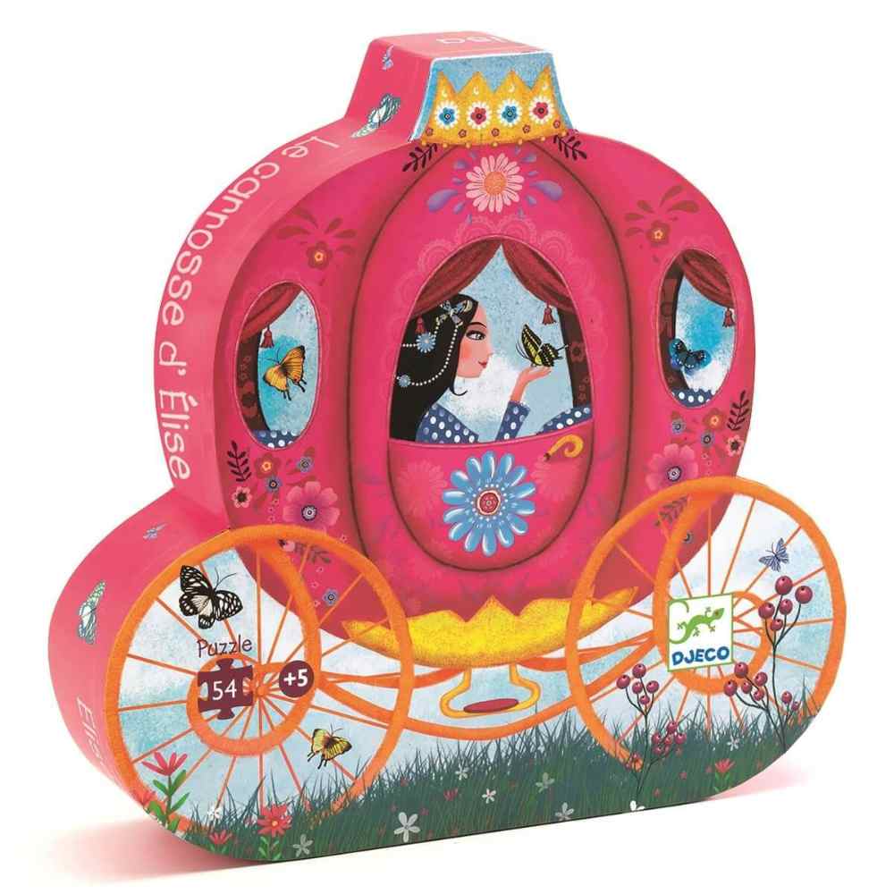 Rompecabezas el carruaje de Elise, 54 piezas