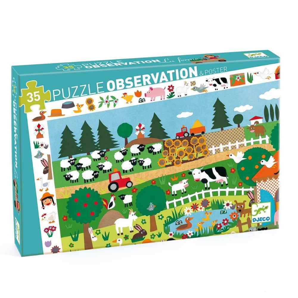 Rompecabezas la granja, 35 piezas