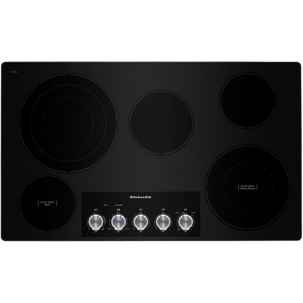 Cocina empotrable 5 quemadores eléctrica 91 cm (36") KCES556HSS Kitchen Aid