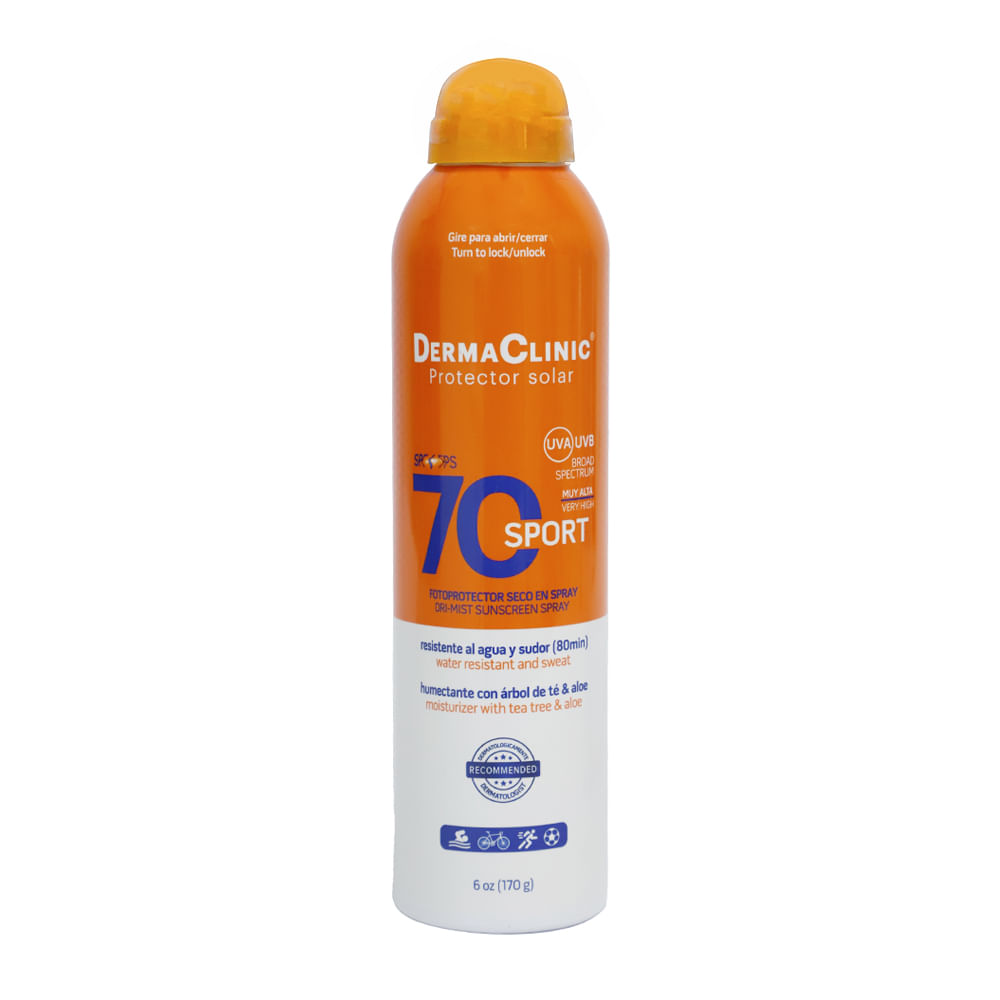 Bloqueador Solar Aerosol Sport SPF70 170g