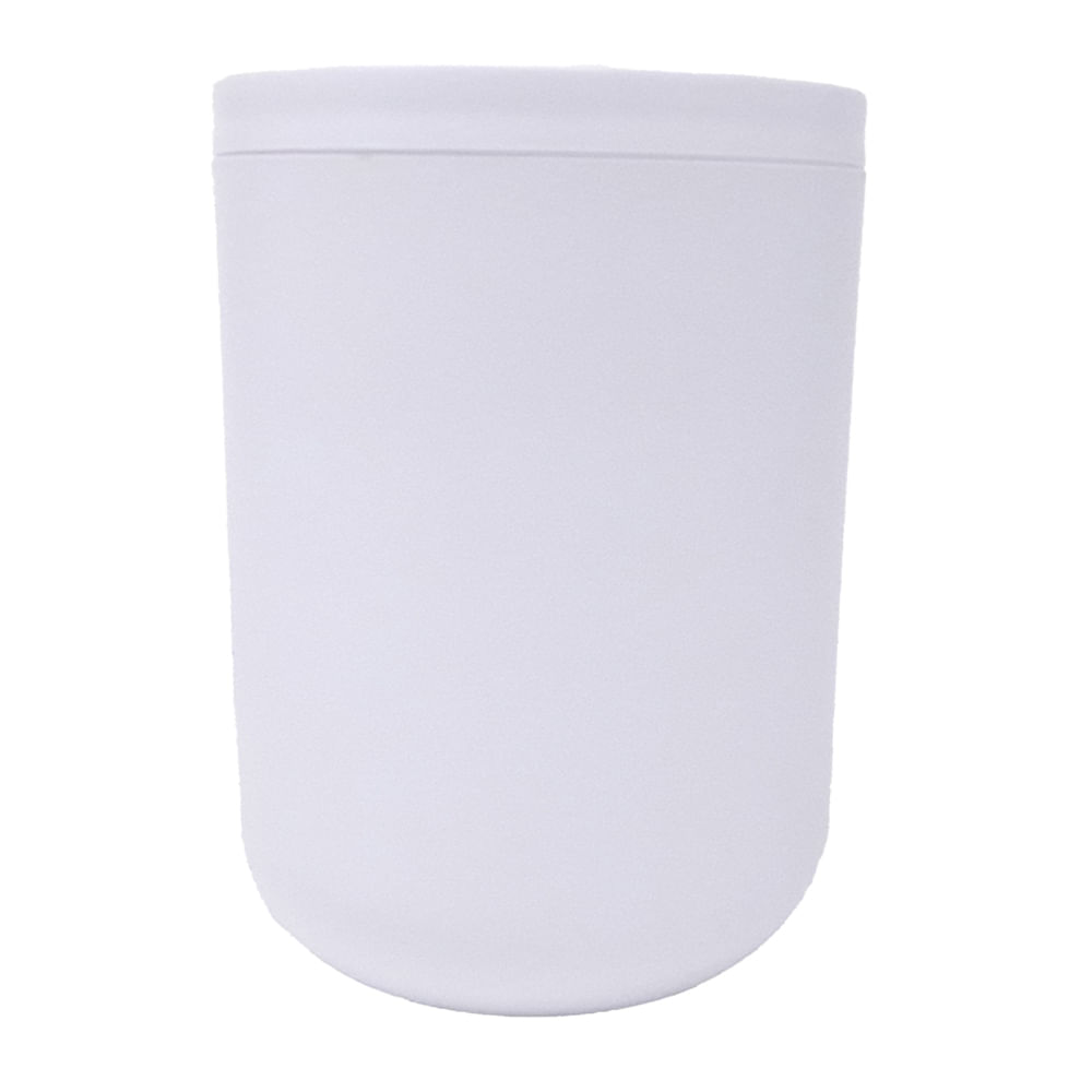 Porta algodón blanco