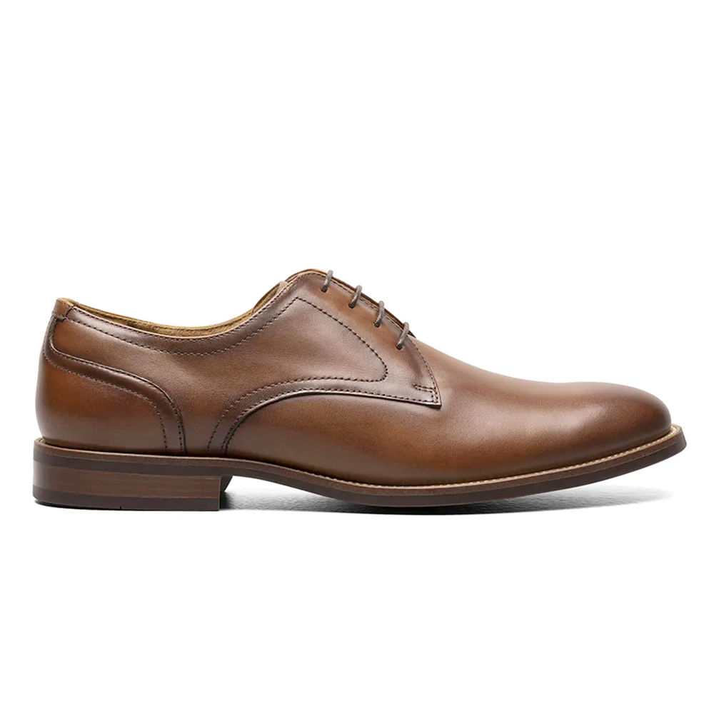 Zapato de vestir Florsheim café para hombre