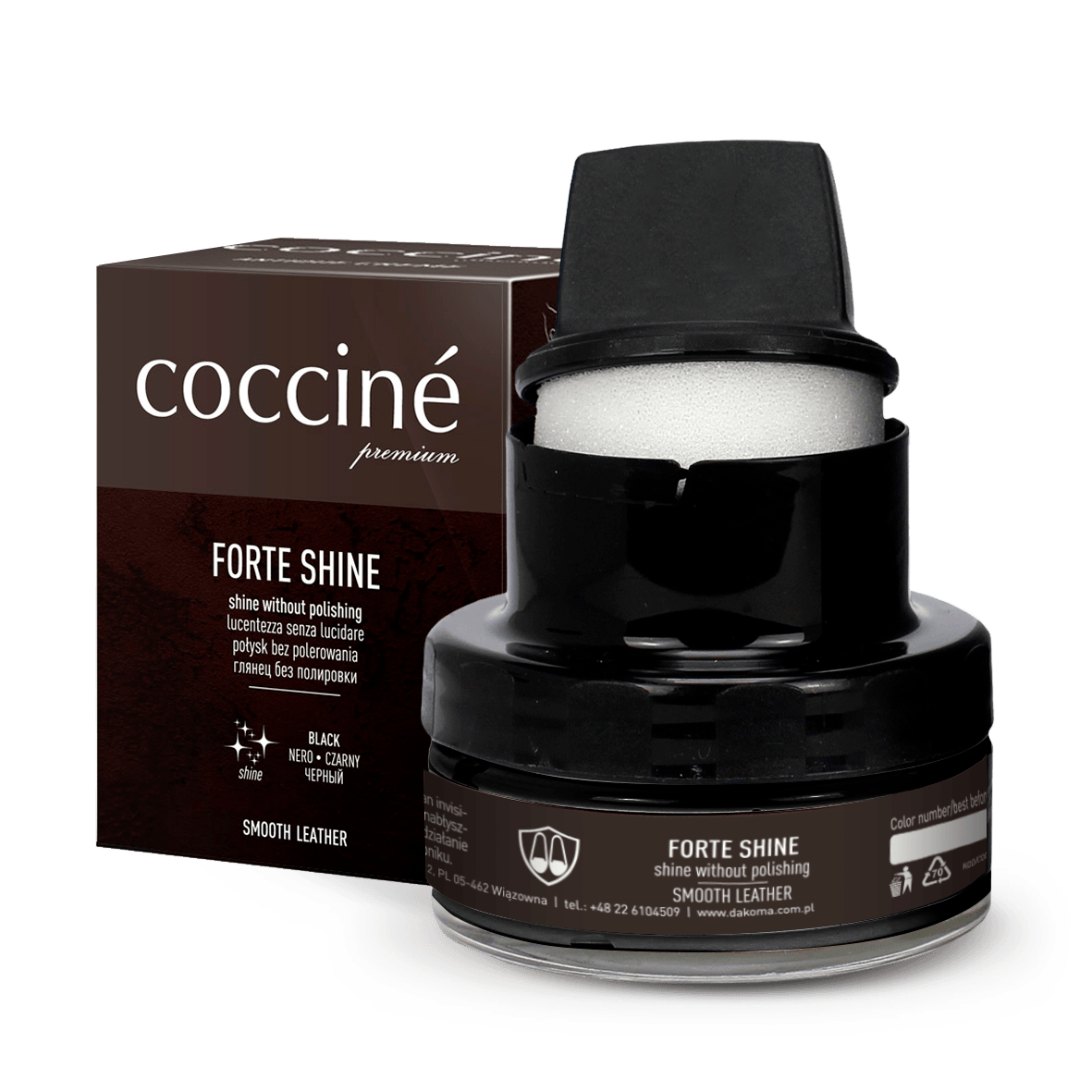 Crema abrillantadora color negro