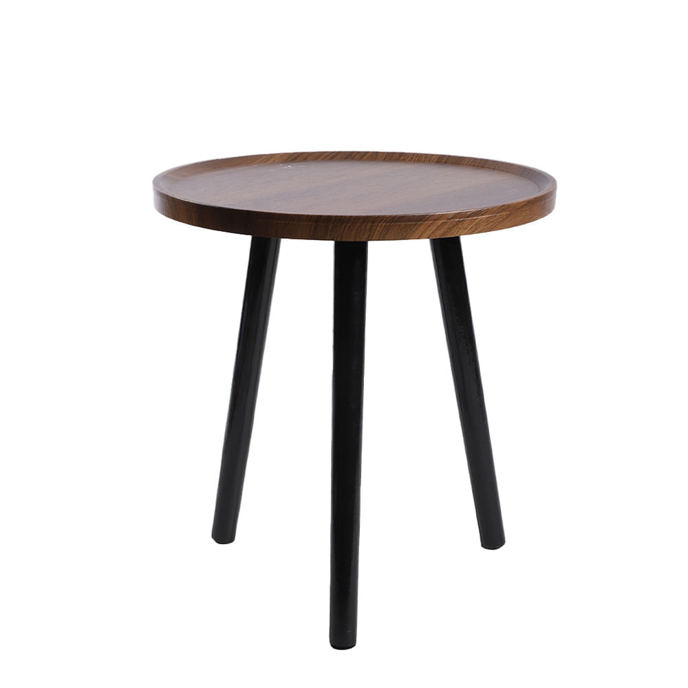 Mesa auxiliar redonda  40x40x40 cm