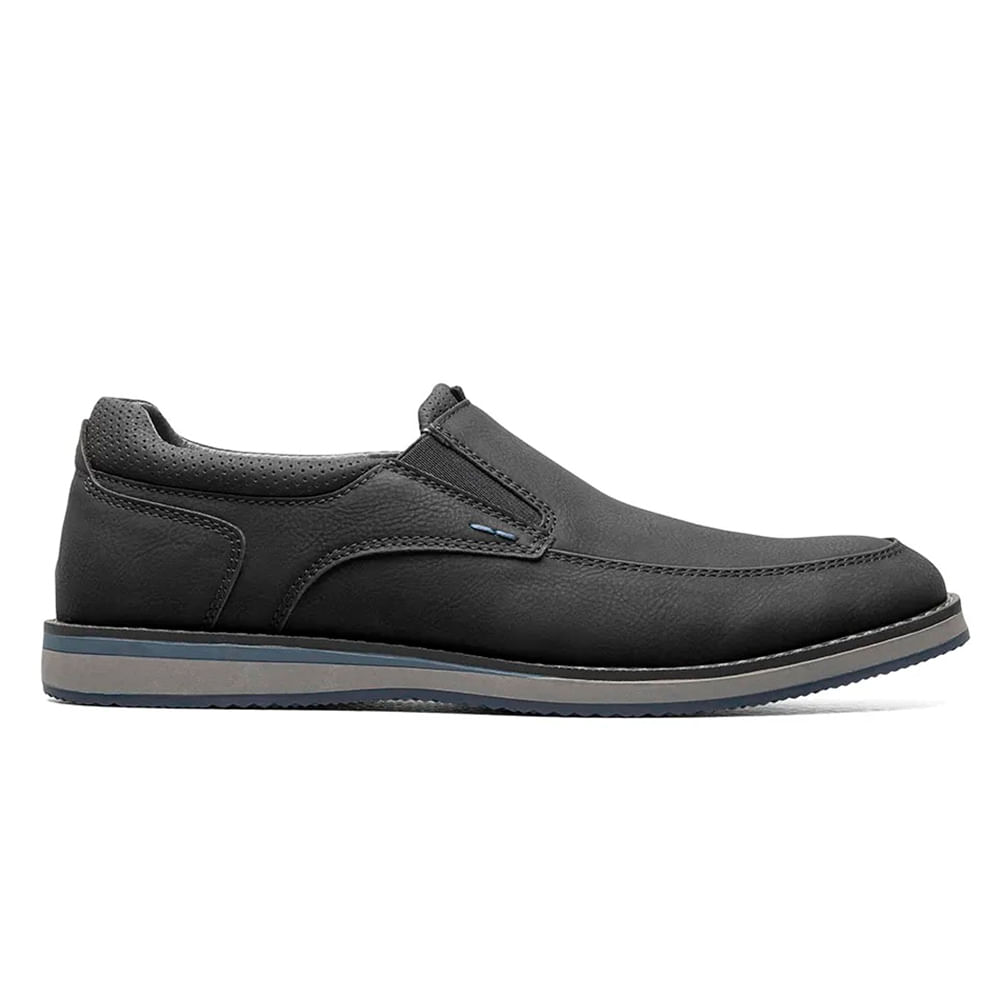Zapato casual Nunn Bush negro para hombre