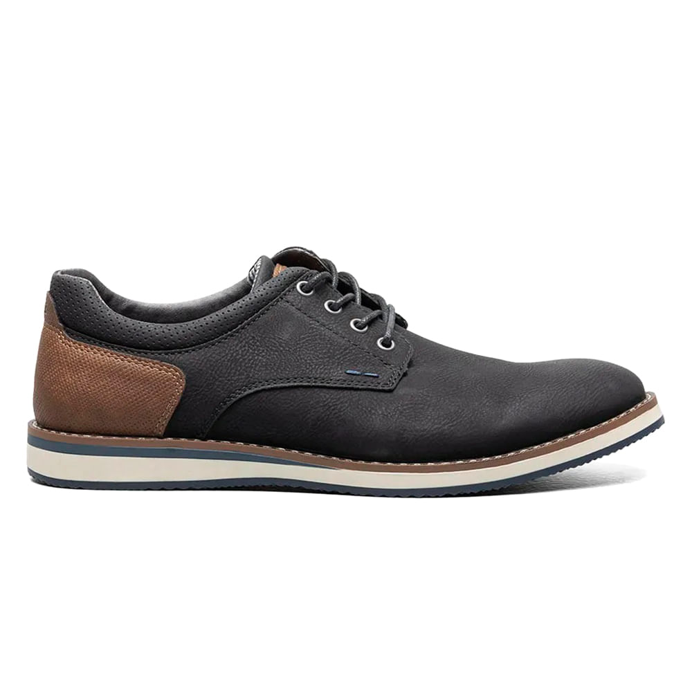 Zapato casual  Nunn Bush negro para hombre
