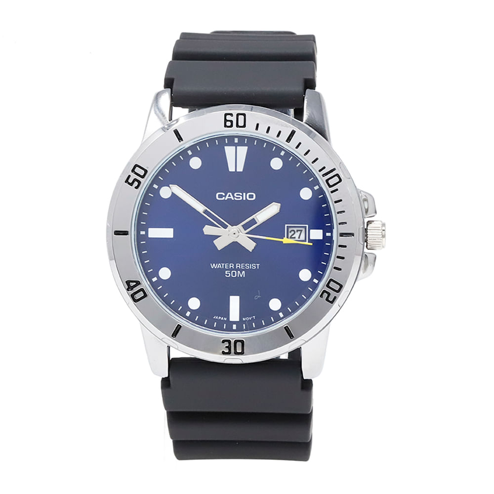 Reloj Casio análogo resina negro para caballero