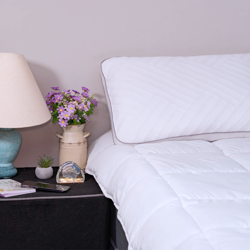 Almohada memory foam extra firme con tecnología air cool