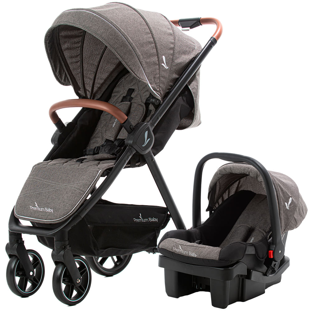 Coche y silla para carro Premium Baby  Maverick 3 en 1 para bebé